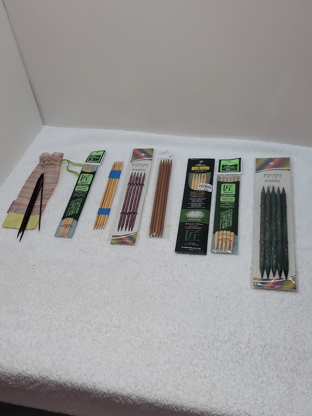Assorted Double-Pointed Knitting Needles 8 Sets - Nwt